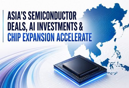 Asia's Semiconductor Deals, AI Investments & Chip Expansion Accelerate