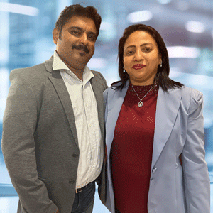 Kevin Fernandes, Managing Director & Alveera Fernandes, Business Devolvement Manager, 