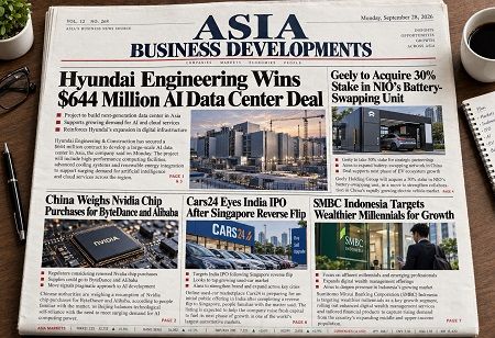  Asia Today: AI Data Centers, Nvidia Chips, EVs, IPOs & Banking Shifts