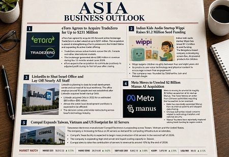  Asia Today: Fintech, AI, Trading, Digital Infrastructure & Investments