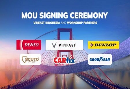  VinFast collaborates with five partners to strengthen electric vehicle