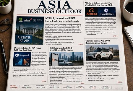 Asia Today: AI, Mobility, Digital Infrastructure, Pricing & Investment