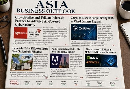 Asia Today: AI, Cybersecurity, Solar, Cloud and Semiconductors