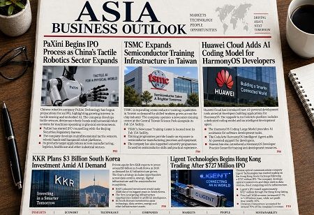  Asia Today: Robotics, Semiconductors, AI Coding & Investment Deals