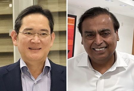  Mukesh Ambani to Meet Samsung's Lee Jae-yong for 6G & AI Talks