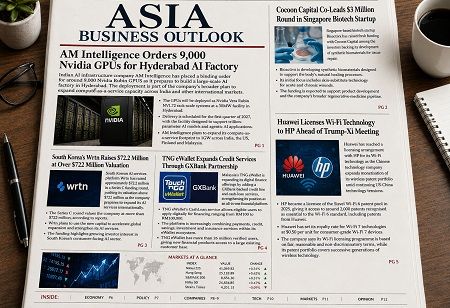  Asia Today: AI, Biotech, Digital Finance and Semiconductor Growth