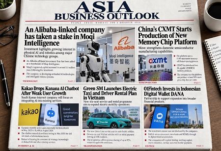  Asia Today: AI, Memory Chips, Electric Mobility & Fintech Deals