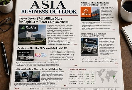  Asia Today: AI, Semiconductors, EVs, Finance & Global Business