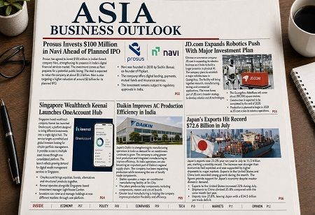  Asia Today: Fintech, Robotics, Wealthtech, Manufacturing & Trade