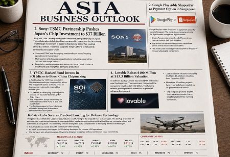  Asia Today: Semiconductors, AI, Digital Payments, Defence & Investment