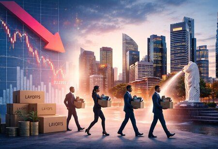  Singapore Finance Sector Recorded Second-Highest Job Cut in Q4 2025