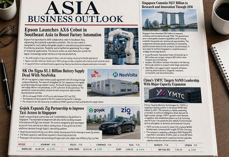  Asia Today: Robotics, Batteries, Research, Mobility and Semiconductors
