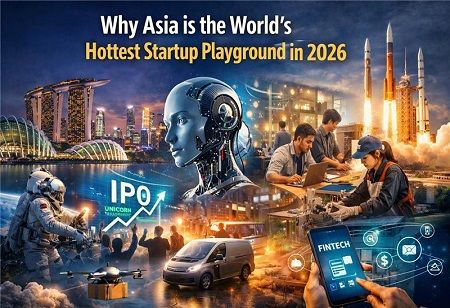 Why Asia is the World's Hottest Startup Playground in 2026