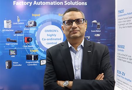 Sameer Gandhi,<br/> MD,<br/> OMRON Automation,<br/> India