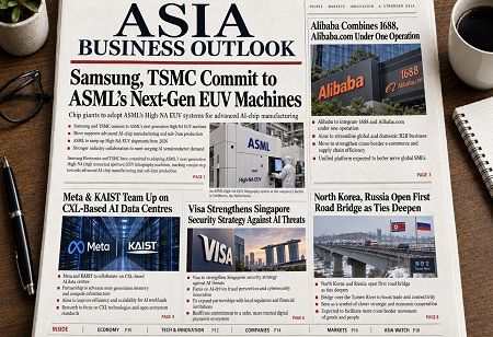  Asia Today: AI Chips, E-Commerce, Cybersecurity and Cross-Border Ties