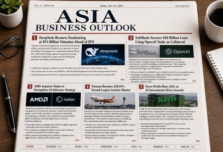  Asia Today: AI Funding, Chip Deals, Aviation Growth & More