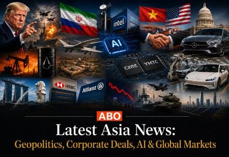  Latest Asia News: Geopolitics, Corporate Deals, AI & Global Markets