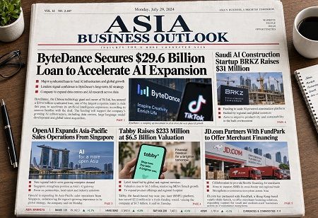 Asia Today: AI, Fintech, E-Commerce, Lending and Startup Growth