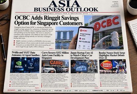Asia Today: Ringgit Savings, AI Agents, Auto Financing & Gaming Stocks